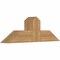 Ekena Millwork Portland Smooth Timber Gable Bracket, Western Red Cedar, 36"W x 12"H x 5 1/2"D x 5 1/2"F, 8/12 Pitch GBW036X12X0606POR00SWR - alternate 3